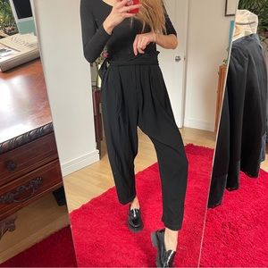 LOEWE wool tie-waist pants